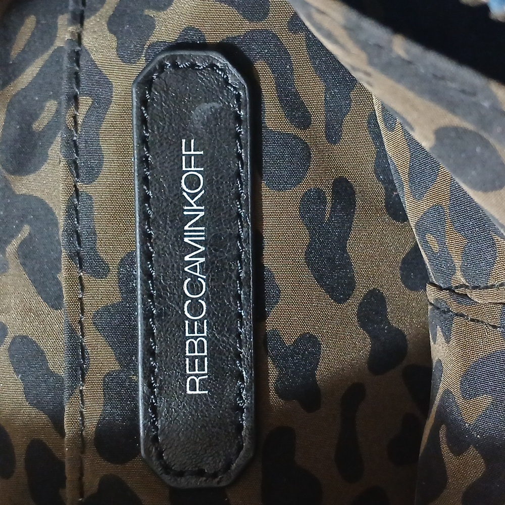 Rebecca Minkoff Blue Leather Mini Mac Crossbody Bag - Picture 13 of 14